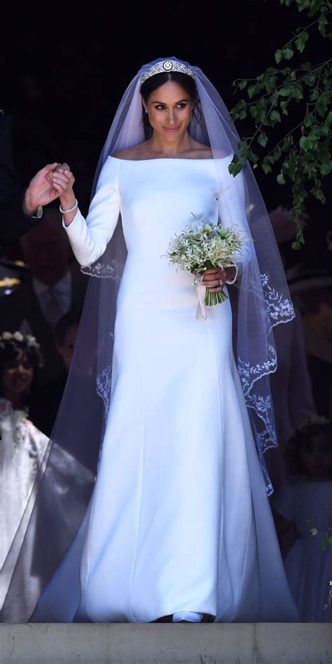 megan's givenchy dress|megan markle wedding dress details.